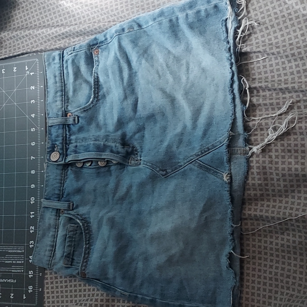 Aeropostale jean skirt